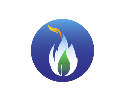 Biogas power icon